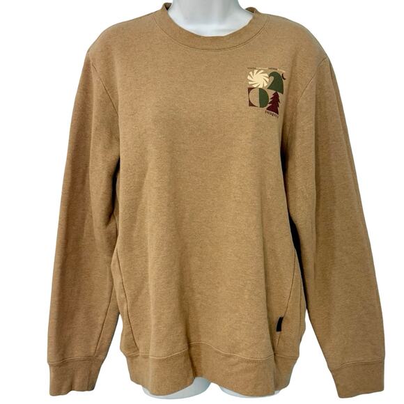 Patagonia Other - Patagonia Brown Organic Pullover Spirited Seasons Uprisal Crew Sweatshirt size S